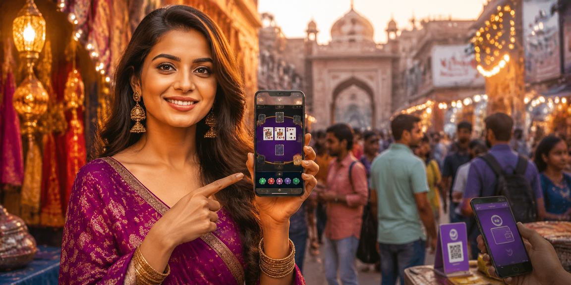 Indian player enjoying Andar Bahar game online