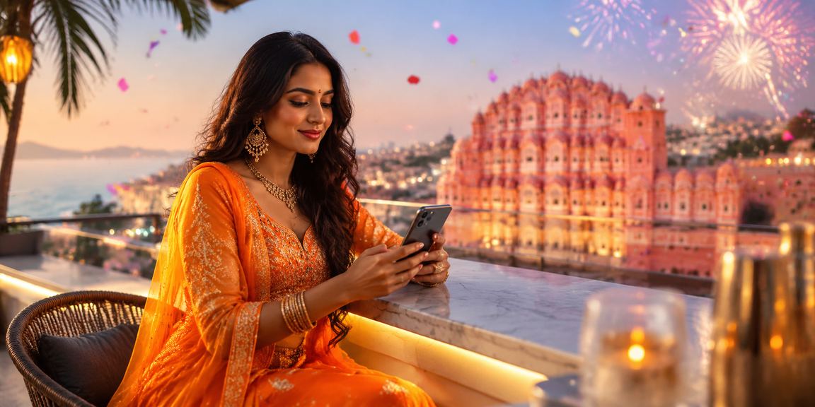 Mobile casino gaming on a smartphone from Jaipur