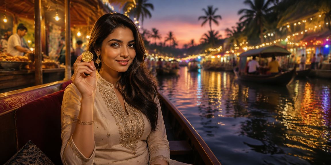Leisure entertainment with casino games in Kerala backwaters